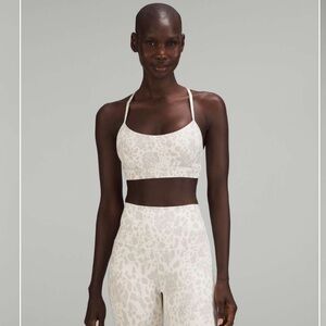 Lululemon Flow Y Bra - Cheetah